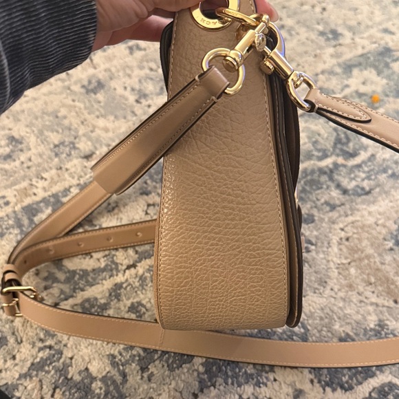 Coach 2 way suede/ leather bag - Picture 4 of 16